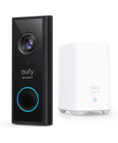 eufy Security, Wireless Video Doorbell (Battery-Powered) with 2K HD, Doorbell Camera for sale with Crypto Emporium