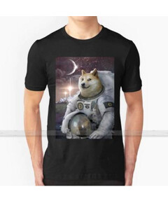 DogeCoin Astronaughty T-Shirt for sale with Crypto Emporium