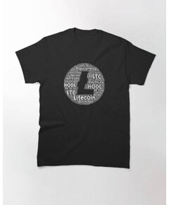Litecoin Logo T-Shirt for sale with Crypto Emporium