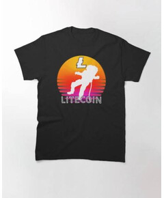 Litecoin Spaceman T-Shirt for sale with Crypto Emporium