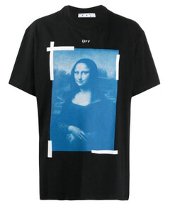 Off-White Mona Lisa T-Shirt for sale with Crypto Emporium