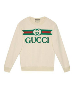 Gucci Logo Printed Sweatshirt for sale with Crypto Emporium