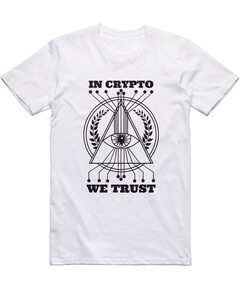 In Crypto We Trust T-Shirt for sale with Crypto Emporium