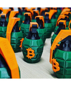 Bitcoin Grenade for sale with Crypto Emporium