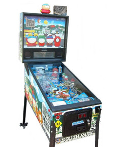 Stern South Park Pinball Machine for sale with Crypto Emporium