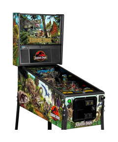 Stern Jurassic Park Pro Pinball Machine for sale with Crypto Emporium