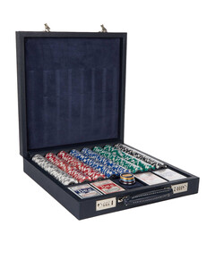 Geoffrey Parker Poker Luxury Chip Set for sale with Crypto Emporium
