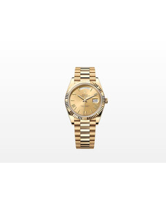 Rolex Day-Date 40 Yellow Gold, Gold Roman Dial for sale with Crypto Emporium