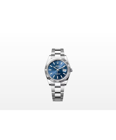Rolex Datejust 41 White Gold Blue Dial for sale with Crypto Emporium