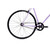 State Bikes 4130 Perplexing Purple Fixed Gear Bicycle for sale with Crypto Emporium