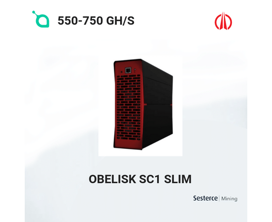 Obelisk SC1 SLIM – Siacoin Miner for sale with Crypto Emporium