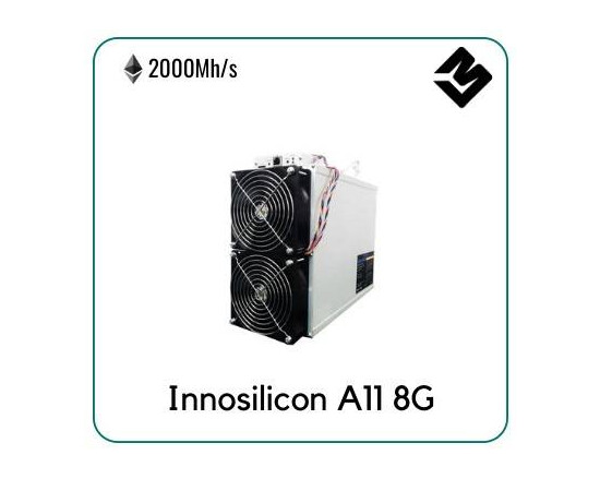 Innosilicon A11 Pro 2000 Mh/s Ethereum Miner for sale with Crypto Emporium