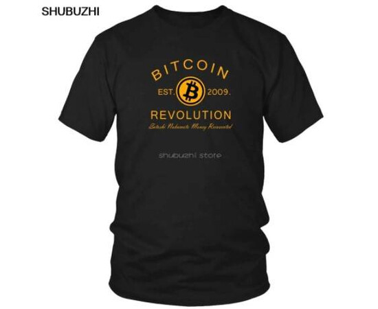 Bitcoin Revolution T-Shirt for sale with Crypto Emporium