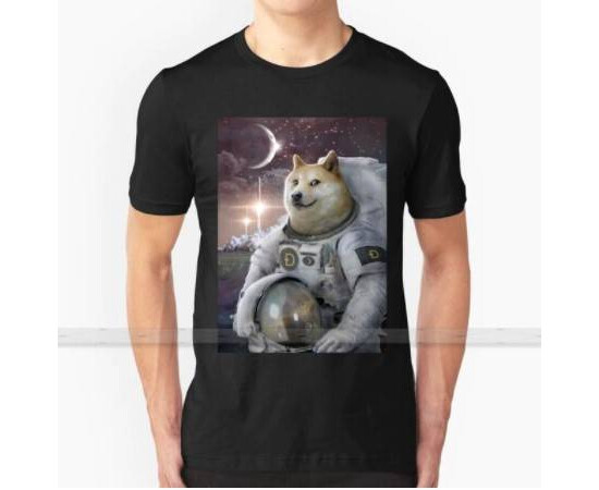 DogeCoin Astronaughty T-Shirt for sale with Crypto Emporium
