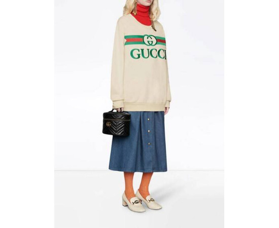 Gucci Logo Printed Sweatshirt for sale with Crypto Emporium