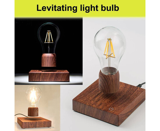 Magnetic Levitating Floating Wireless LED Light Bulb for sale with Crypto Emporium