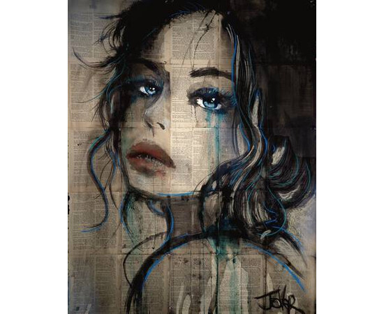 Somee Drawing by LOUI JOVER for sale with Crypto Emporium