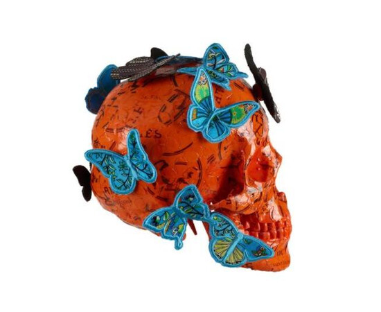 Sac Skull Sculpture Stephen Wilson for sale with Crypto Emporium