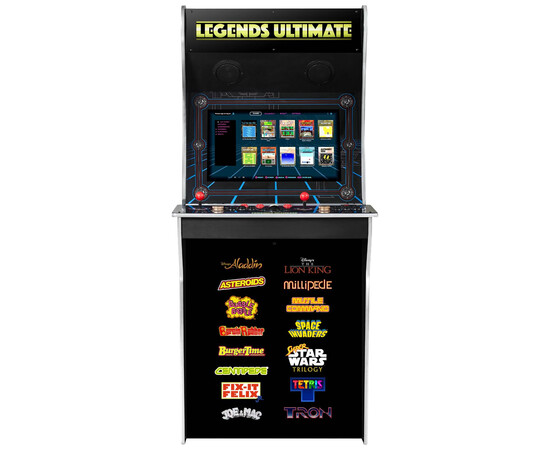 AtGames Legends Ultimate 300 Multi Game Arcade Machine for sale with Crypto Emporium