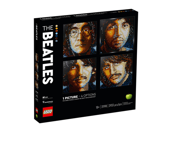 Lego Art The Beatles Wall Art for sale with Crypto Emporium