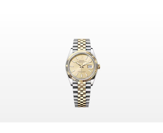 Rolex Datejust 36 Yellow Gold Steel for sale with Crypto Emporium