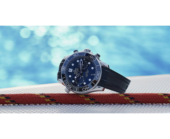 Omega Seamaster Diver 300m Chronograph 44mm for sale with Crypto Emporium