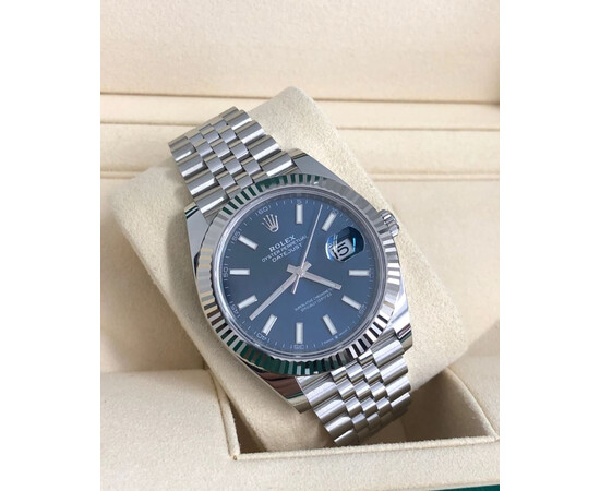 Rolex Datejust 41 Blue Dial Jubilee for sale with Crypto Emporium