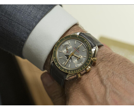 Omega Speedmaster Moonphase Moonwatch for sale with Crypto Emporium