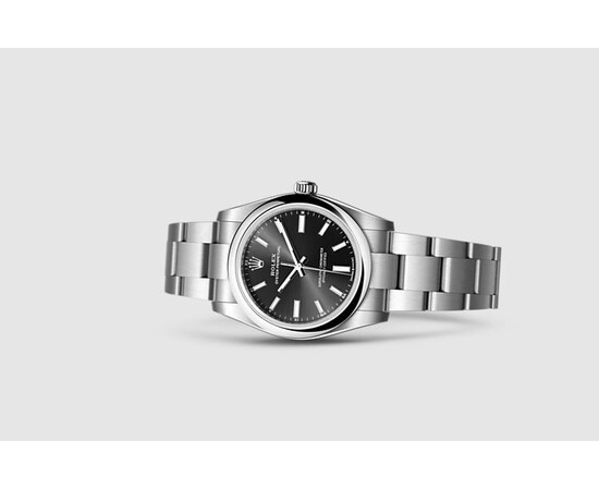 Rolex Oyster Perpetual 34mm Black Dial for sale with Crypto Emporium