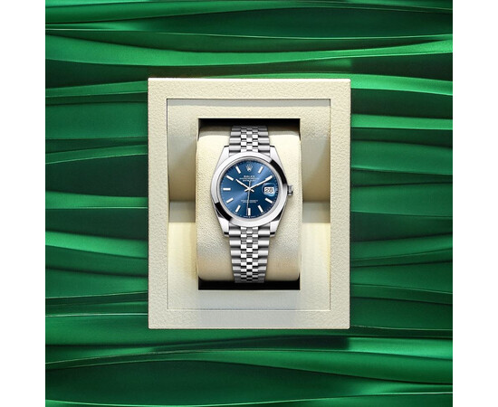 Rolex Datejust 41 Blue Dial Jubilee for sale with Crypto Emporium