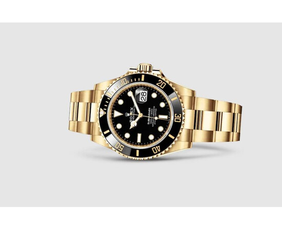 Rolex Submariner Date Yellow Gold Black Dial 41mm for sale with Crypto Emporium