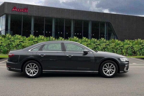 Audi A8 55 Side view