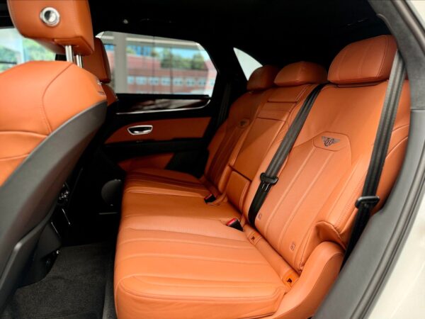 Bentley Bentayga rear seat