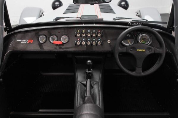 Caterham Seven cockpit