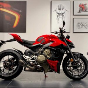 Ducati Streetfighter V4 motorbike, bitcoin, crypto