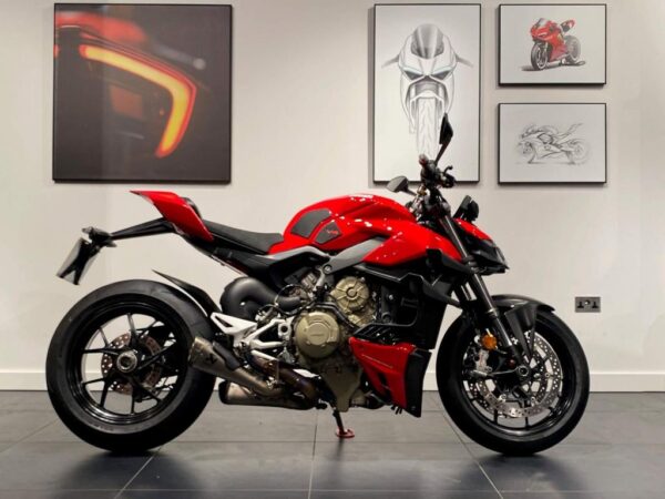 Ducati Streetfighter V4 motorbike, bitcoin, crypto