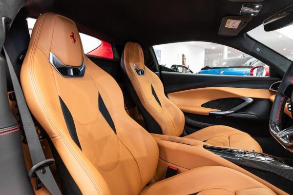 Ferrari 296 GTB interior seats