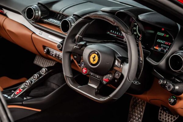 Ferrari 812 GTS cockpit