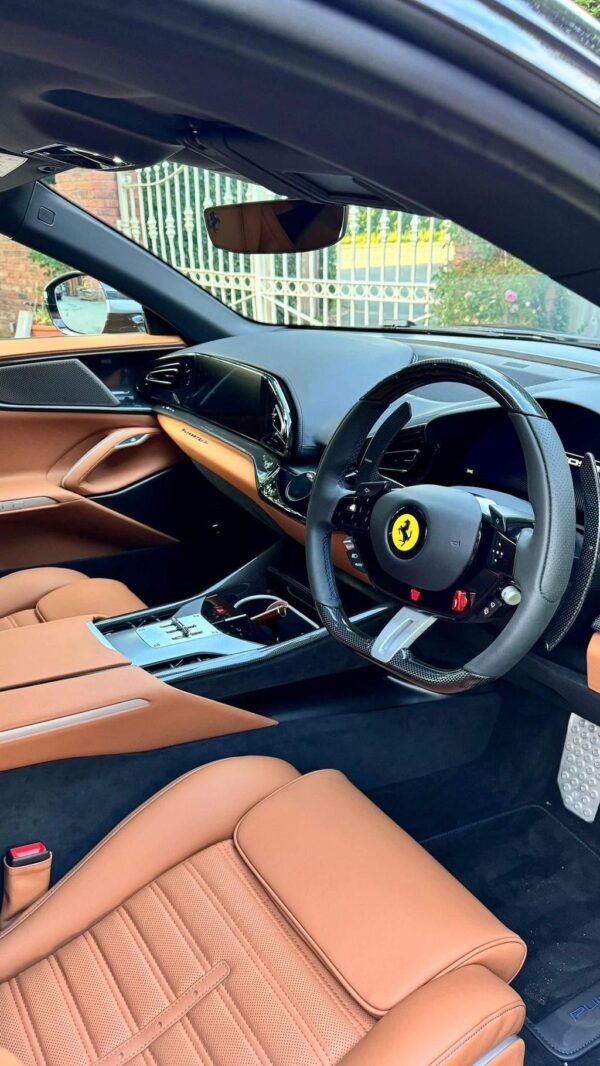 Ferrari Purosangue cockpit interior