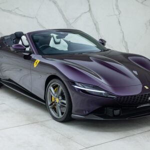 Ferrari Roma bitcoin, crypto, luxury cars