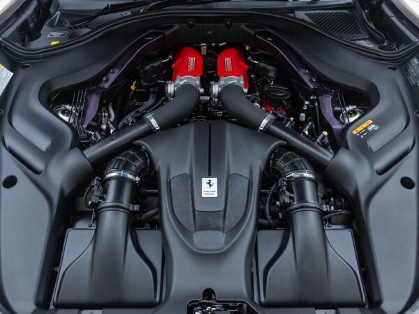 Ferrari Roma engine bay