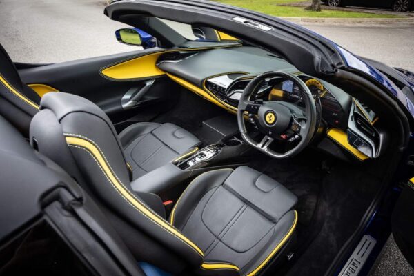 Ferrari SF90 Spider cockpit