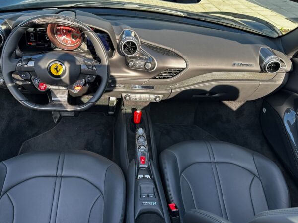 Ferrari F8 Spider cockpit