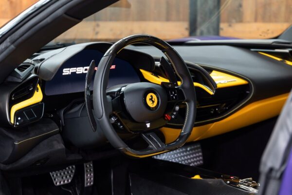 Ferrari SF90 cockpit