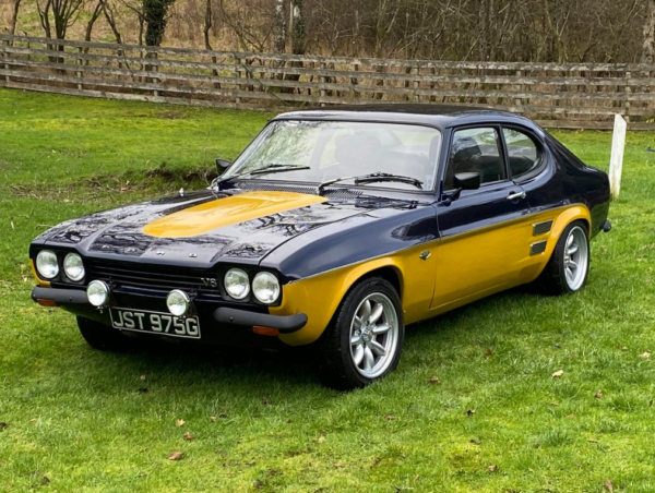 Ford Capri bitcoin, crypto, classic cars