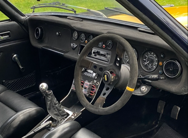 Ford Capri cockpit