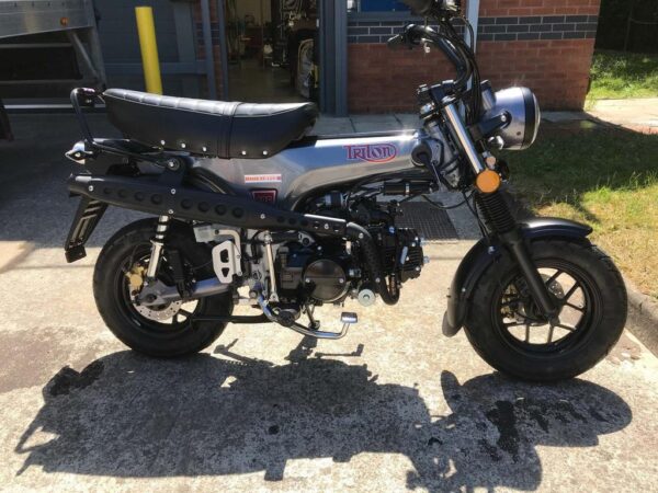 Honda ST70 motorbike, bitcoin, crypto