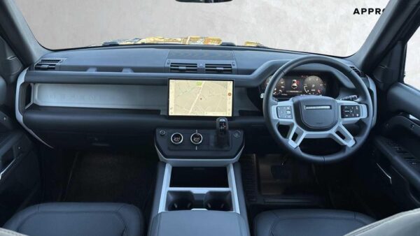 Land Rover Defender 110 cockpit