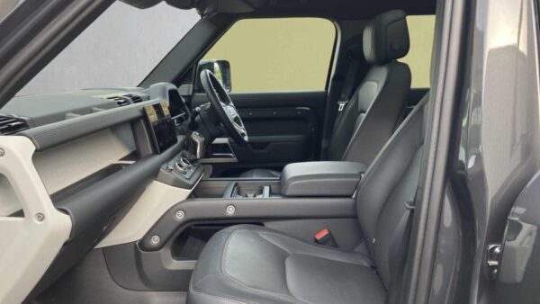 Land Rover Defender 130 front seat