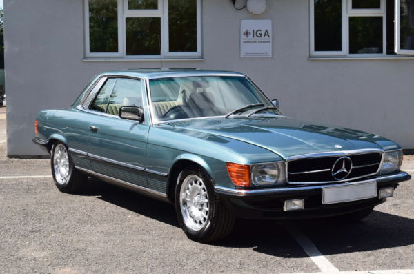 Mercedes-Benz 380SLC classic cars, bitcoin, crypto